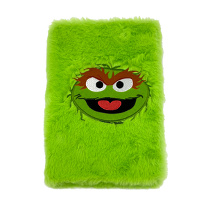 Sesame Street Oscar the Grouch Furry Notebook